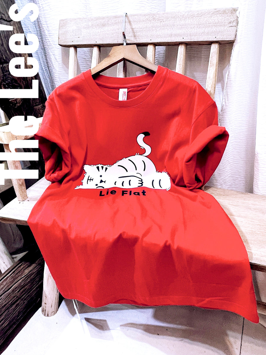 T-SHIRT RED CAT