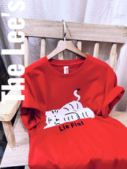 T-SHIRT RED CAT